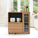 【お客様組立品】 北欧キッチンシリーズ 幅 90cm キッチンボード FAP-1022