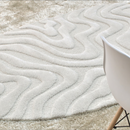 モダンシャギー系ラグ【トレス】