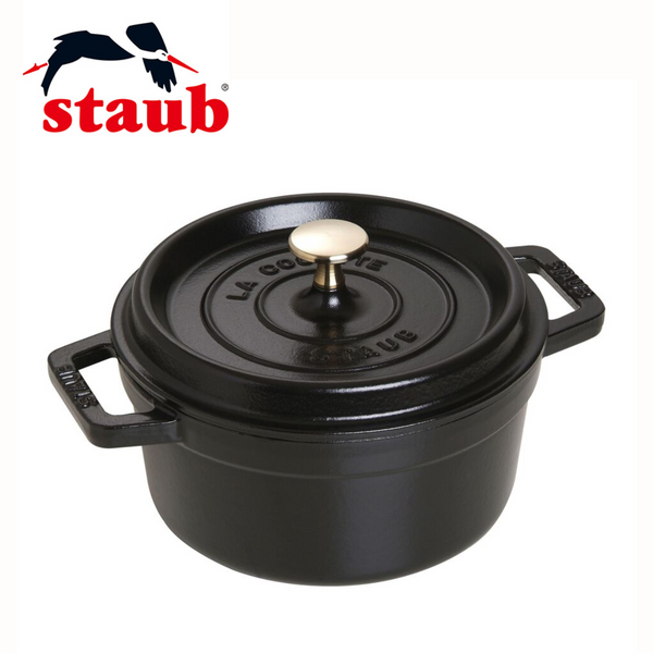 【 STAUB 】<br>鋳物ホーロー鍋  ピコ・ココット  ラウンド　20cm （全３色）