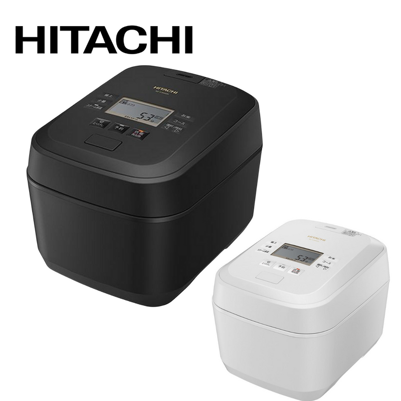 <!--まごころ-->【HITACHI】<br>炊飯器 圧力＆スチーム ふっくら御膳 フロストブラック／フロストホワイト［5.5合 /圧力IH］RZ-V100GM