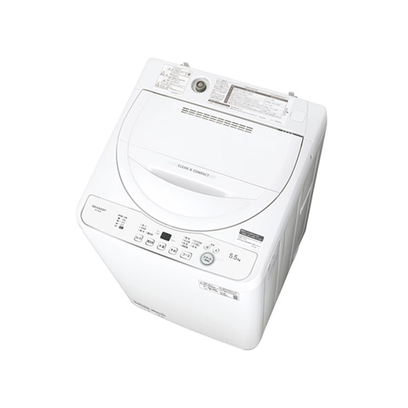 全自動洗濯機<br>ES-GE5H (洗濯・脱水5.5kg)