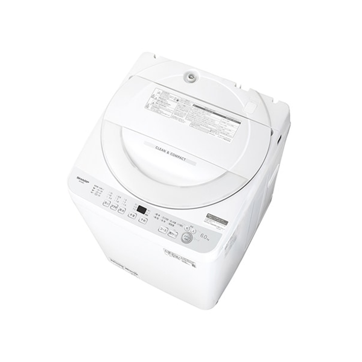 大阪送料無料★3か月保障★洗濯機★2021年★ES-GE6E-T★SS-126 全自動洗濯機 ES-GE6J (洗濯・脱水6kg)