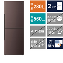 2ドア冷凍冷蔵庫 SJ-PD28P (280L)