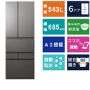 6ドア冷凍冷蔵庫 GR-Y540XFS (543L)