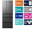 6ドア冷凍冷蔵庫 NR-F55WX2 (551L)