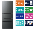 6ドア冷凍冷蔵庫 SJ-MF43P (429L)
