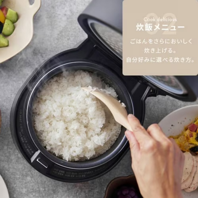 【アイリスオーヤマ】<br>炊飯器　3合炊き　RC-MGA30