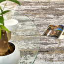 ビンテージ調モダンデザインラグ 【ルーキス】