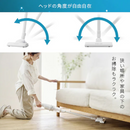 【アイリスオーヤマ】充電式サイクロンスティッククリーナー SCD-220-W