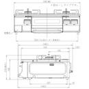 【Rinnai】ガステーブルコンロ（幅59㎝）RTE65VAGPA-G