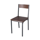 【完成品】 四人掛け用テーブル＆チェア 5点セット 2個口 ダークブラウン・ナチュラル