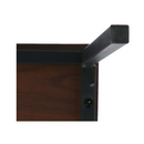 【完成品】 四人掛け用テーブル＆チェア 5点セット 2個口 ダークブラウン・ナチュラル