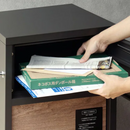 【外箱なし・開封済み・未使用】 宅配ボックス付きポスト PBX-026