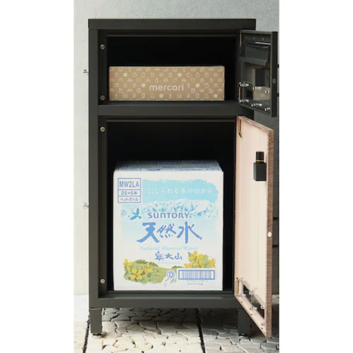 外箱なし・開封済み・未使用】宅配ボックス付きポスト PBX-026