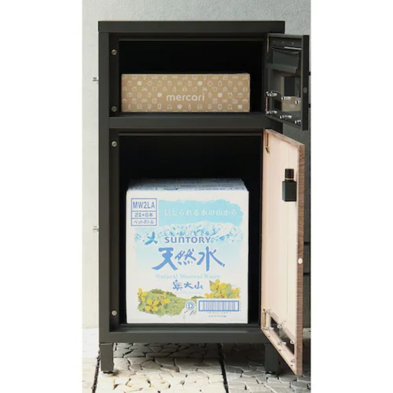 BOSS Direct box 箱付き　ほぼ未使用 楽天市場】宅配ボックス ＆ スタンド ＆ 専用つまみ＆ 門柱 本体