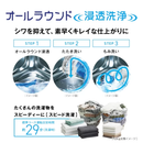 【開封済み・未使用】AQUA ドラム式洗濯機 AQW-SD8A-L-W(洗濯・脱水8.0kg、乾燥4.0kg)