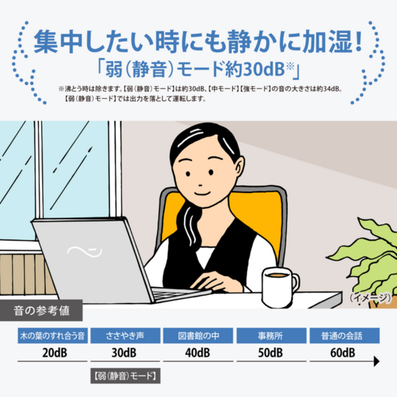 【象印】 スチーム式加湿器 EE-TB60