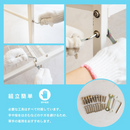 【お客様組立品】 シンプルパイプベッド ・ホワイト