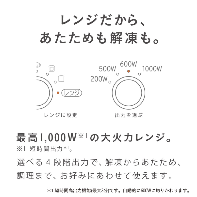 【日立】2in1トースターレンジ MRT-F100