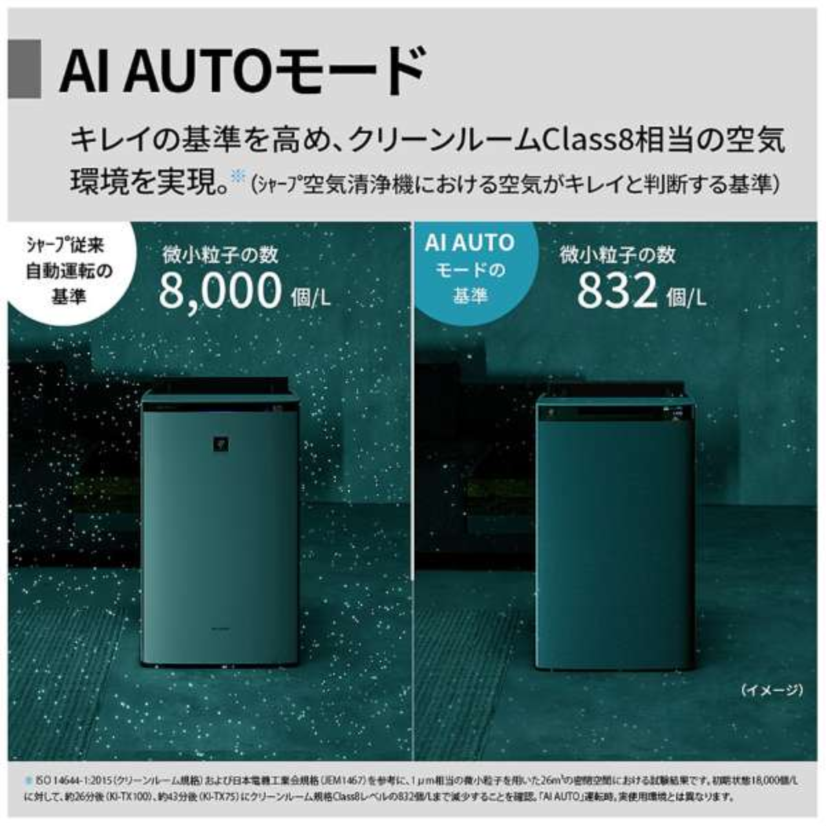 SHARP】 プラズマクラスター加湿空気清浄機 KI-TX100-H ［適用畳数：46