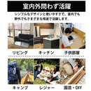 【 Land Field 】 2WAY 折りたたみ式ラックテーブル | LF-FRT010-NW