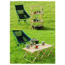 【 Land Field 】 2WAY 折りたたみ式ラックテーブル | LF-FRT010-NW