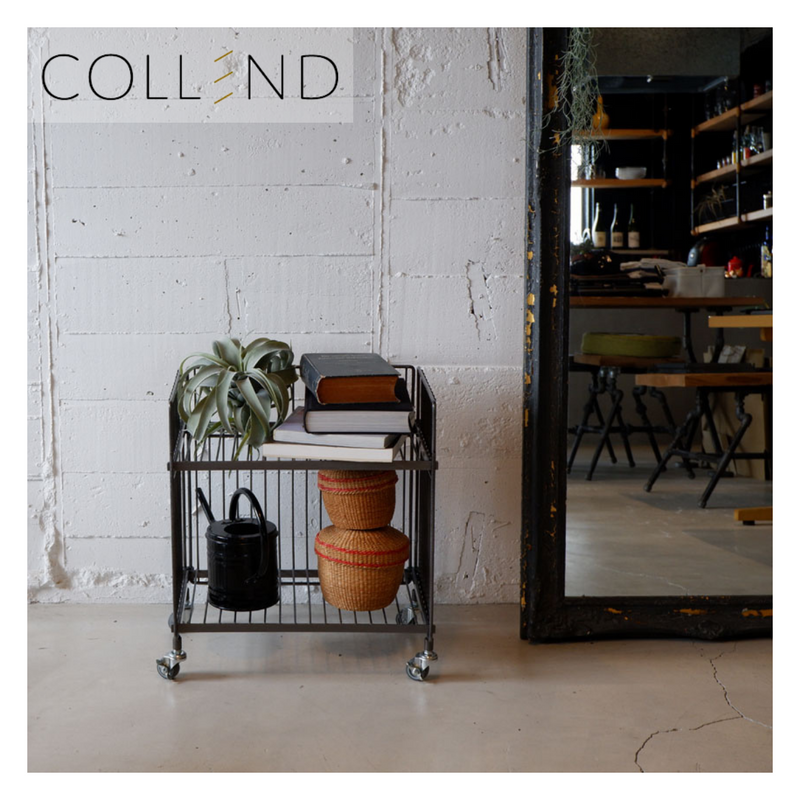 【 COLLEND 】お客様組立品<br>ワイヤーワゴン（レギュラー・シングル）<br>WW-WW-RS