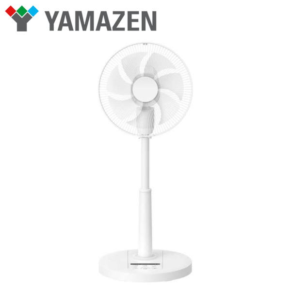 YAMAZEN】DCモーター搭載リビング扇風機 RLX-GHD030-W