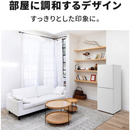 【中古品・傷有】三菱電機 冷凍庫 218L MF-U22K-W