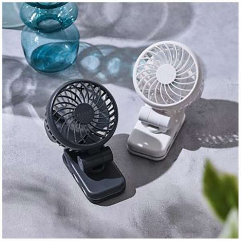 【ELECOM】クリップ付きミニファン　FAN-U253