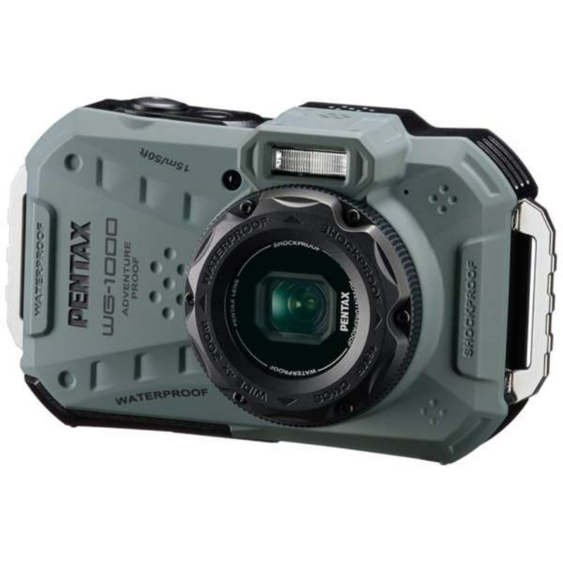 【PENTAX】防水+防塵+耐衝撃　コンパクトデジタルカメラ　WG-1000