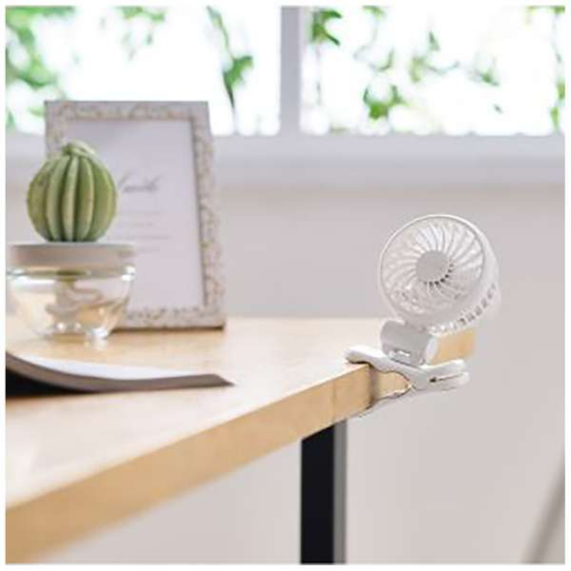 【ELECOM】クリップ付きミニファン　FAN-U253