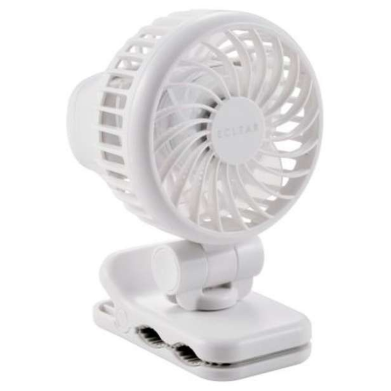 【ELECOM】クリップ付きミニファン　FAN-U253