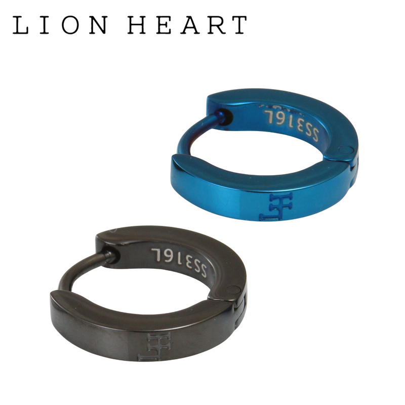 【 LION HERAT 】<br>片耳ピアス | LHMP006NBL・LHMP006NBK