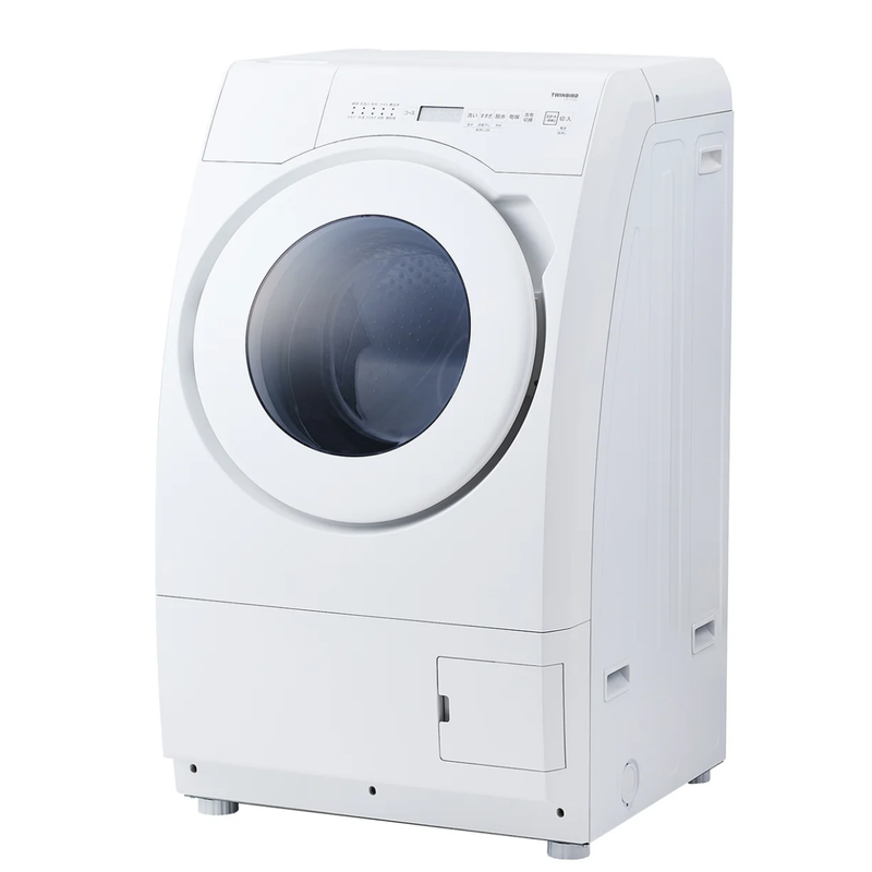 【TWINBIRD】ドラム式洗濯機9㎏・乾燥4.5㎏「FW-FD90W」