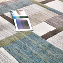 モザイクデザインラグ【ルーミー】