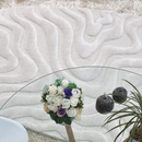 モダンシャギー系ラグ【トレス】