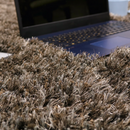 ウールブレンド 本格派ラグジュアリーシャギーラグ【マーレ】