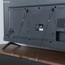 【アイリスオーヤマ】高耐荷重テレビ転倒防止ワイヤー KTBW-600 ブラック