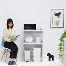 【お客様組立品】ゴミ箱上収納 幅60 .5FKC-0009