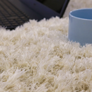 ウールブレンド 本格派ラグジュアリーシャギーラグ【マーレ】