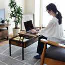 【お客様組立品】 ELVISシリーズ 幅94.5cm 高さ40～54cm リフティングテーブル KKS-0023