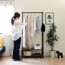 【お客様組立品】 ELVISシリーズ 高さ160cm ハンガーラック KKS-0019