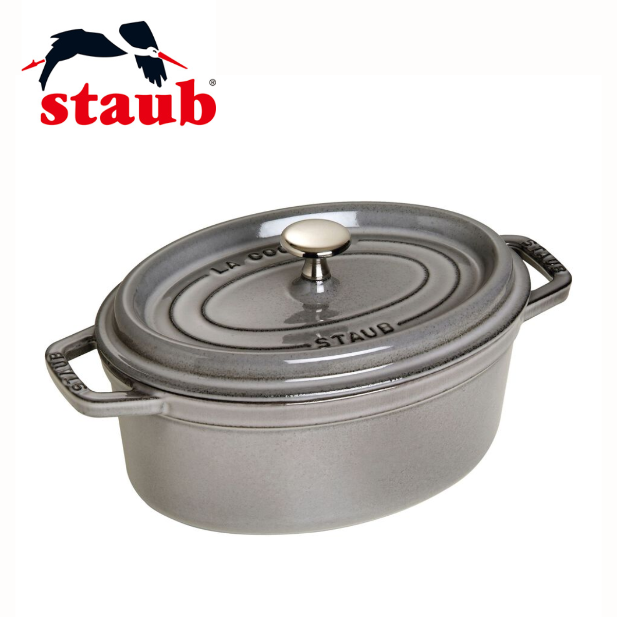 STAUB 】鋳物ホーロー鍋 ピコ・ココット オーバル 23cm（全３色）