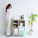 【お客様組立品】 キッチンカウンター ＜ロータイプ＞ 幅60cm FKC-0007