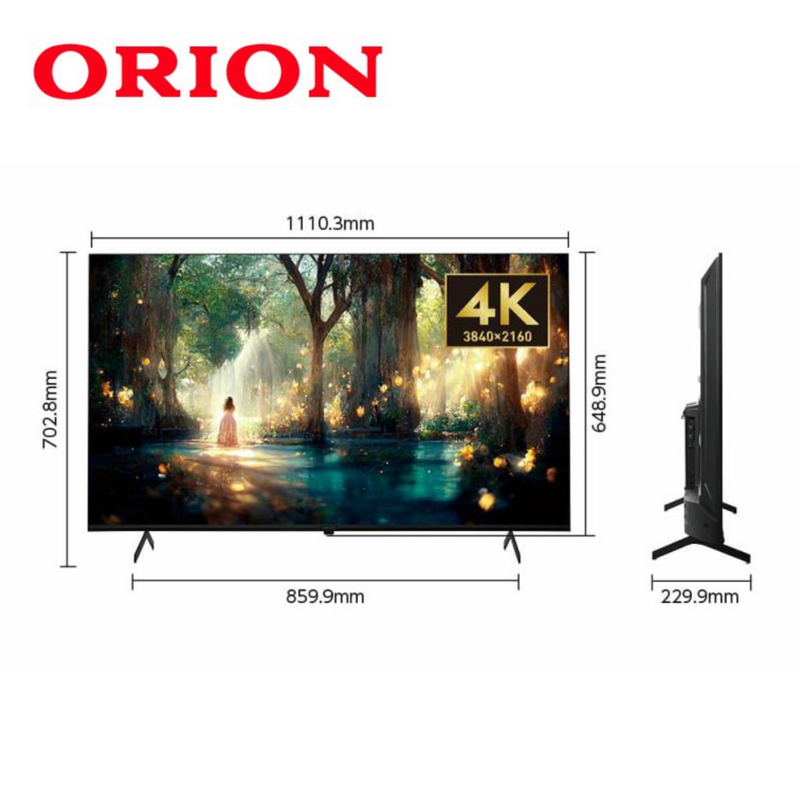 【 ORION 】<br> 4K対応 スマートテレビ　50V型 | OSR50G10