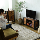 【お客様組立品】 brooklynシリーズ 扉付きテレビ台 FBR-0001