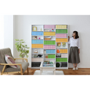 【お客様組立品】 高さ180cm幅150cm 文庫本800冊以上収納可能な本棚 FRM-0011
