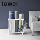 【tower】キャスター付きフィットネスグッズ収納ラック タワー 山崎実業 1989/1990