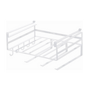 【tower】戸棚下多機能ラック ホワイト ブラック 山崎実業 2845/2846